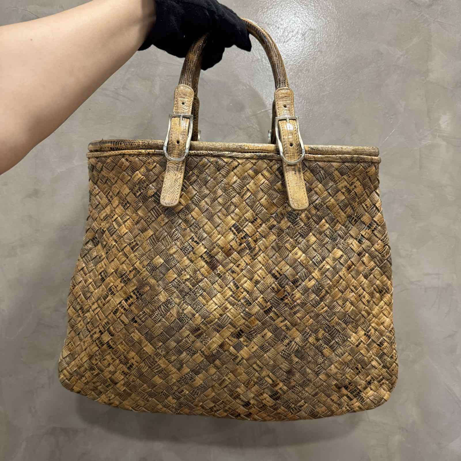 Bottega VenetaPYTHON EMBOSSED VINTAGE