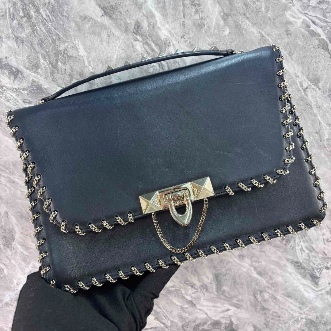 ValentinoLEATHER CHAIN SHOULDER