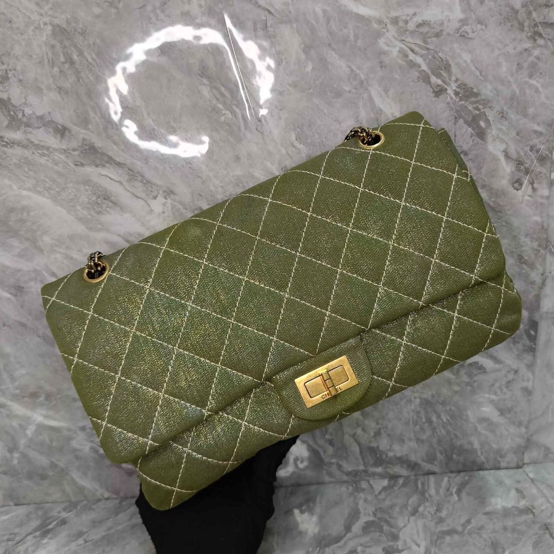 Chanel 2.55 DENIM DOUBLE FLAP
