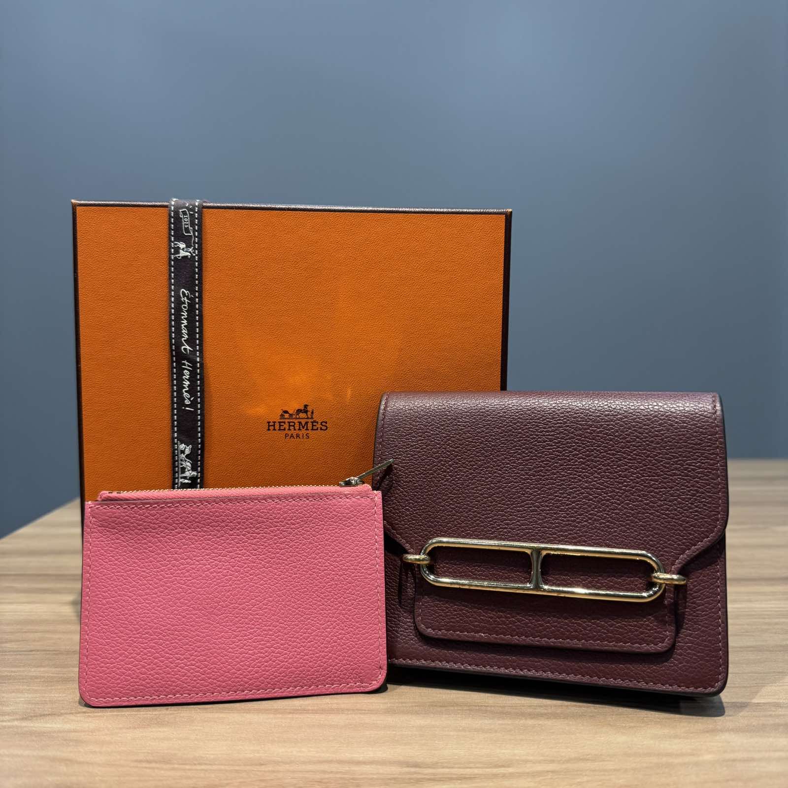 HermesROULIS SLIM WALLET STAMP B