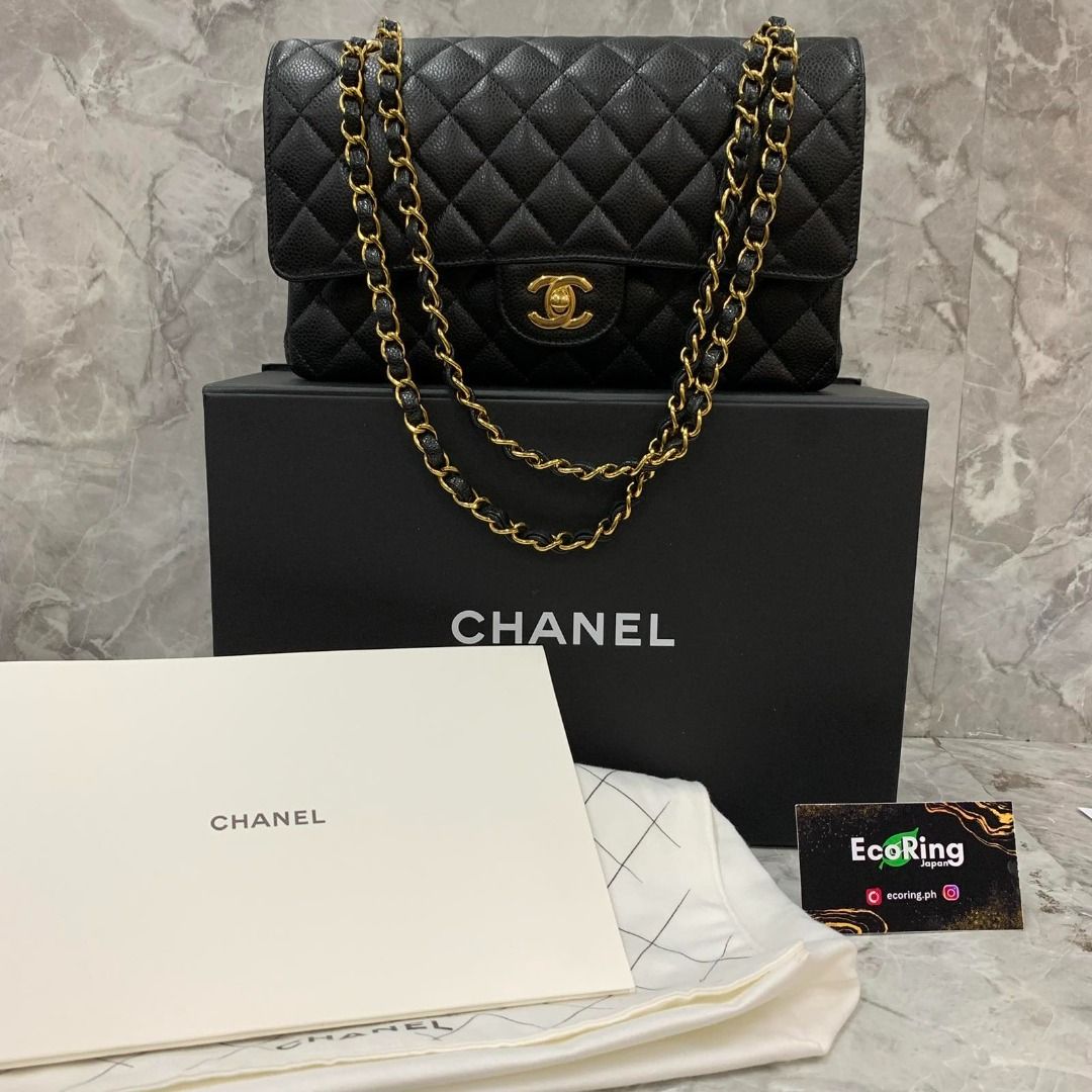 ChanelCAVIAR CLASSIC FLAP MICROCHIP